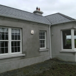 Cusheny Rd Portadown Whitefoil double sliding sash window.