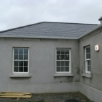 Cusheny Rd Portadown Whitefoil sliding sash with internal georgian grid.