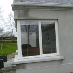 Cusheny Rd Portadown Pvc whitefoil tilt and turn window.