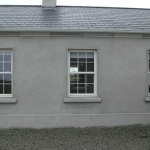 Cusheny Rd Portadown Whitefoil sliding sash windows with internal georgian grid.