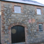 Sheepwalk Rd,Lisburn Black tilt and turn windows and timber arched doors.