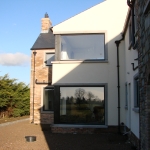 Sheepwalk Rd,Lisburn Black fixed corner windows.